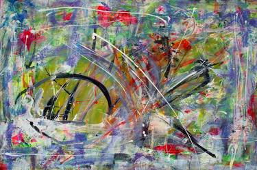 Original Abstract Paintings by Vanda Parker