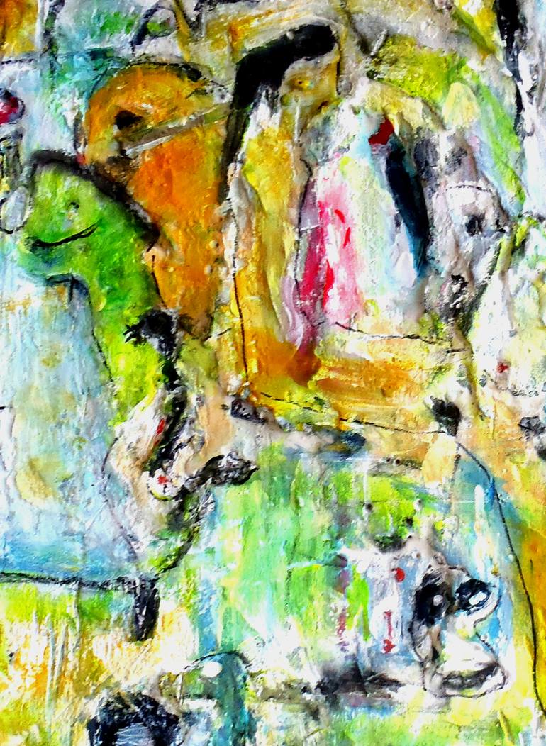 Original Abstract Painting by Vanda Parker