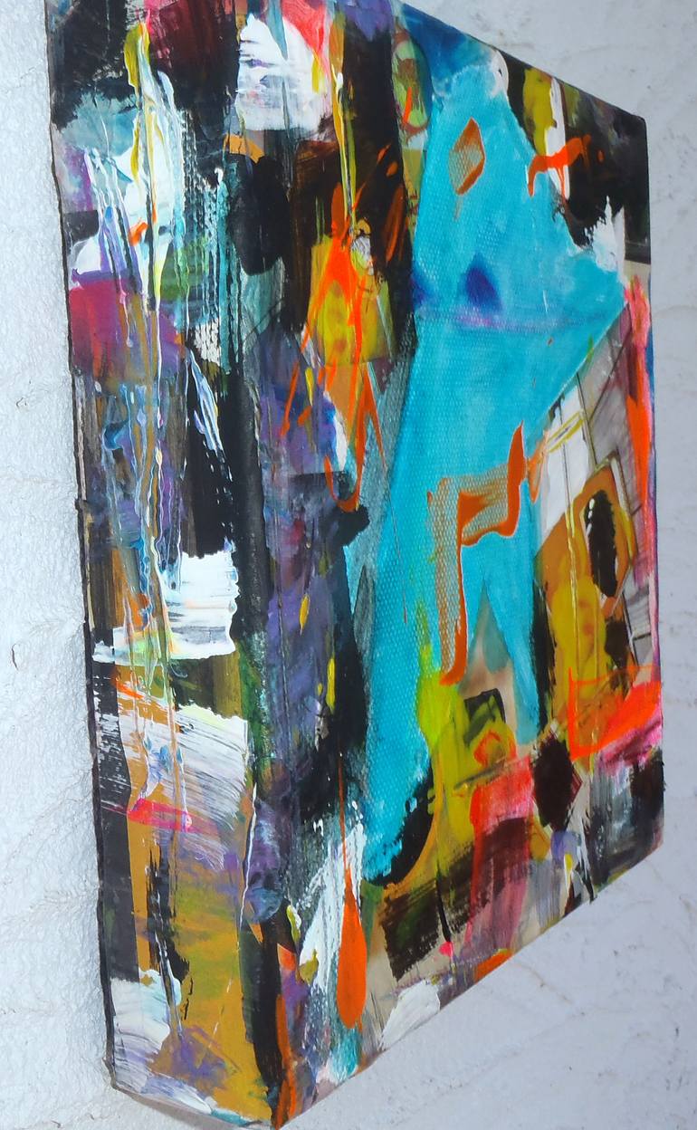Original Abstract Expressionism Abstract Painting by Vanda Parker