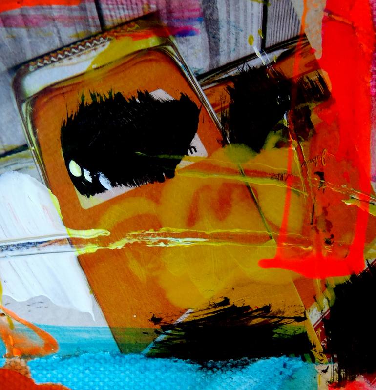 Original Abstract Expressionism Abstract Painting by Vanda Parker