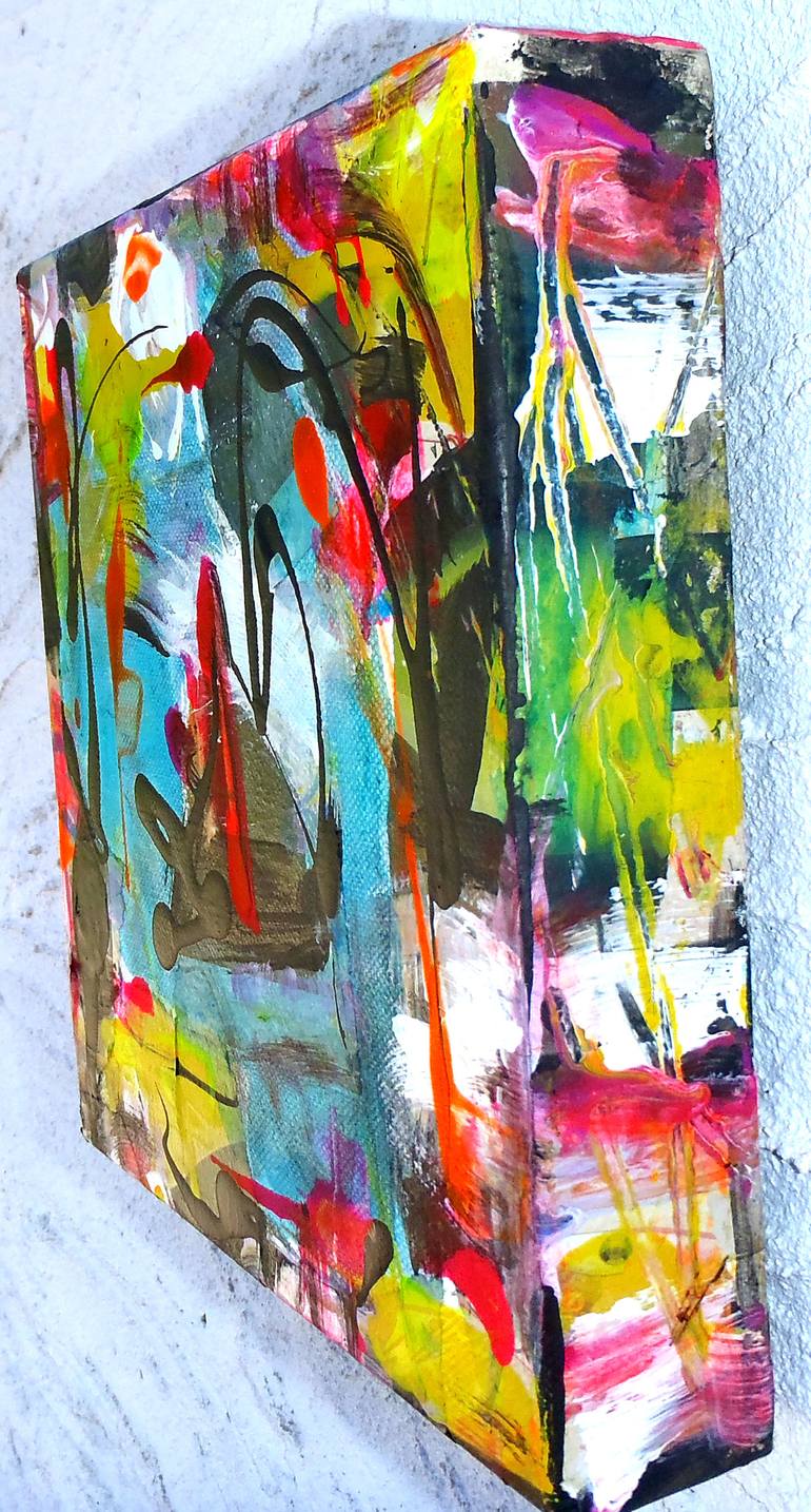 Original Abstract Expressionism Abstract Painting by Vanda Parker