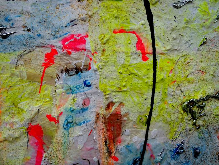 Original Abstract Expressionism Abstract Painting by Vanda Parker