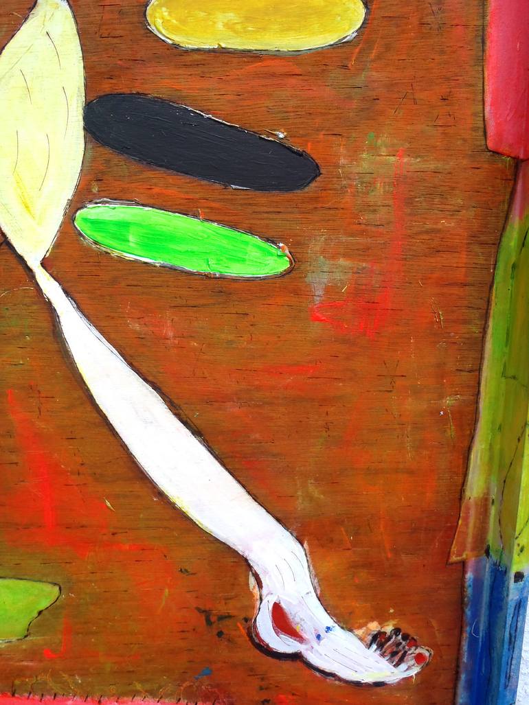 Original Abstract Expressionism Abstract Painting by Vanda Parker