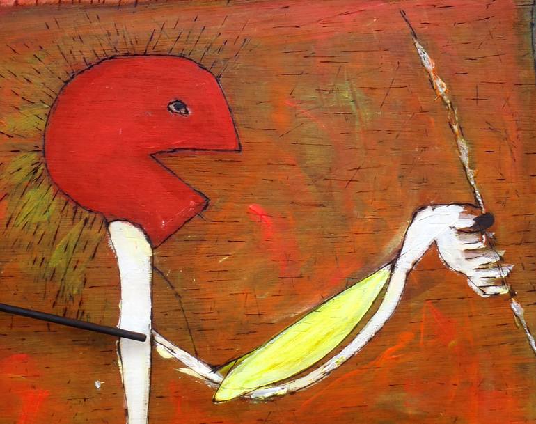 Original Abstract Expressionism Abstract Painting by Vanda Parker