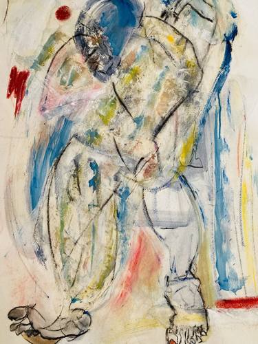 Original Expressionism Nude Paintings by Vanda Parker