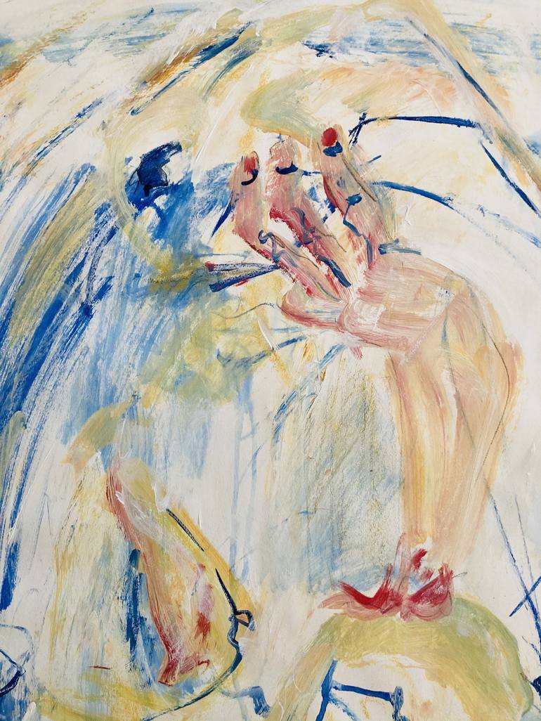 Original Nude Painting by Vanda Parker