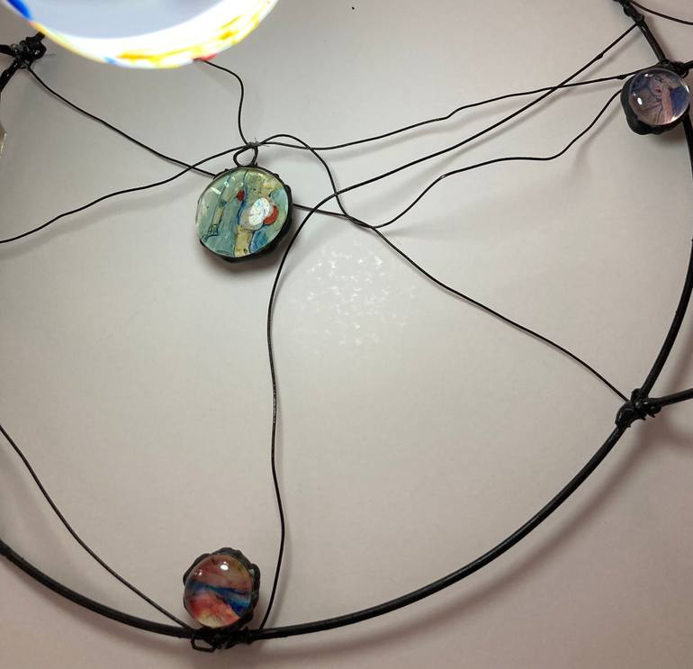 Original Abstract Home Sculpture by Vanda Parker