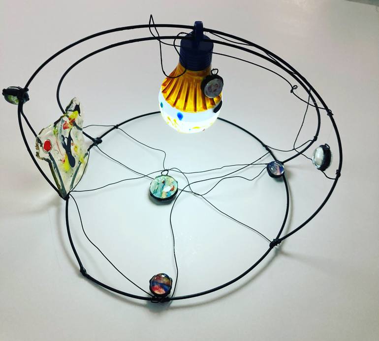 Original Abstract Home Sculpture by Vanda Parker