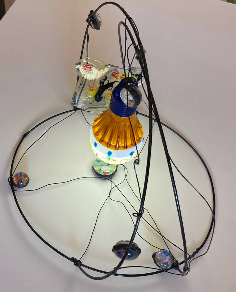 Original Abstract Home Sculpture by Vanda Parker