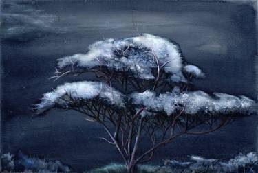 Print of Figurative Tree Paintings by Bjorn Ek