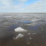 Pechora River, Naryan-Mar, Russia, from Thaw:  A Changing Arctic by Larry Cwik