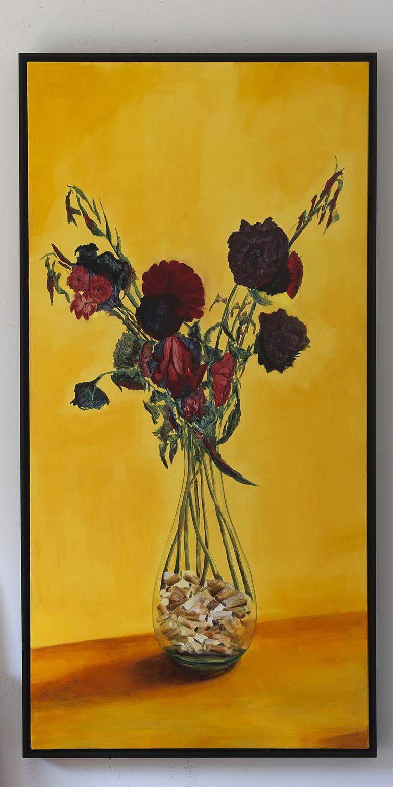 Original Floral Painting by Michael Newton