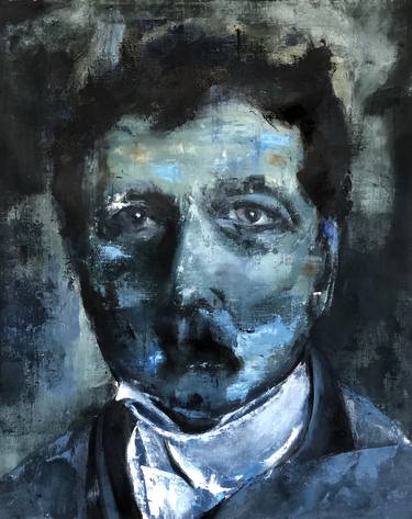 Original Expressionism Portrait Paintings by Michael Newton