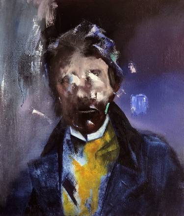Original Expressionism Portrait Paintings by Michael Newton