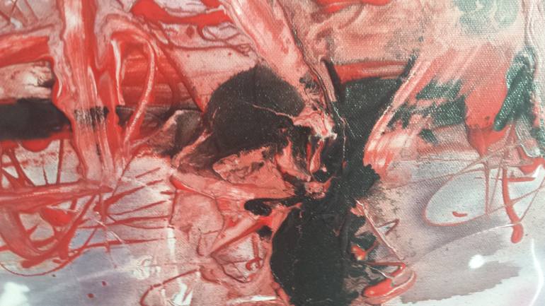 Original Abstract Expressionism Abstract Painting by Francisco Capelo