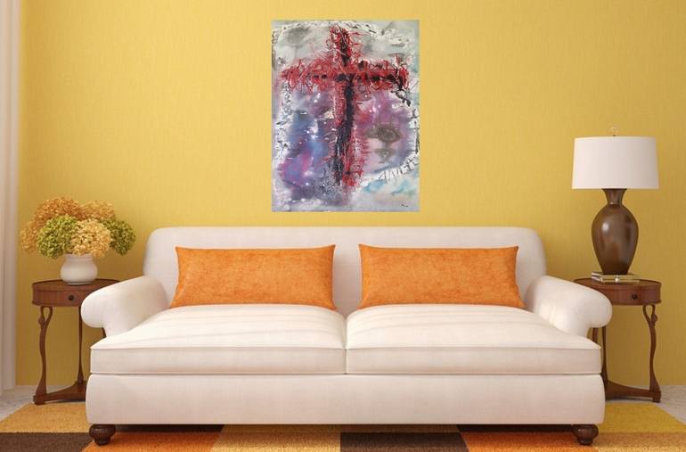 Original Abstract Expressionism Abstract Painting by Francisco Capelo
