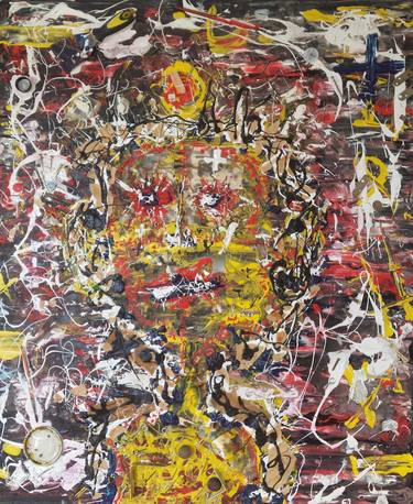 Print of Abstract Expressionism Abstract Paintings by Francisco Capelo