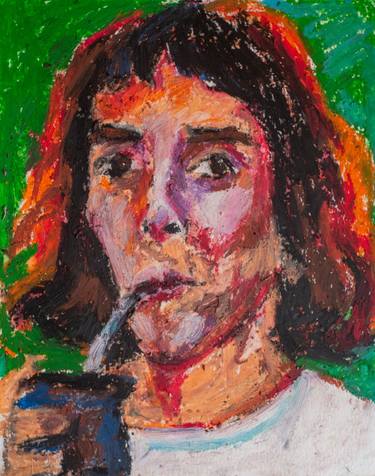 Original Contemporary Women Painting by Florencia Del Fabbro
