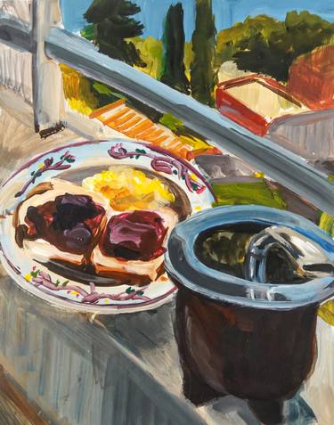 Original Food & Drink Paintings by Florencia Del Fabbro