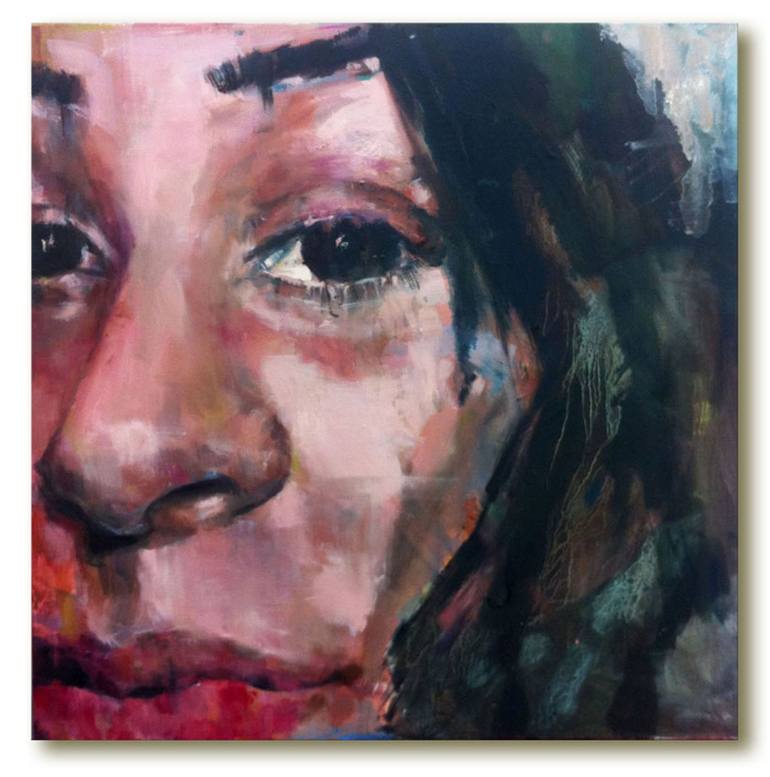 Natalie, 2 Painting by irene louca | Saatchi Art