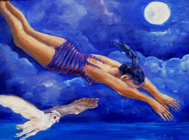 Print of Figurative Fantasy Paintings by Trudi Doyle