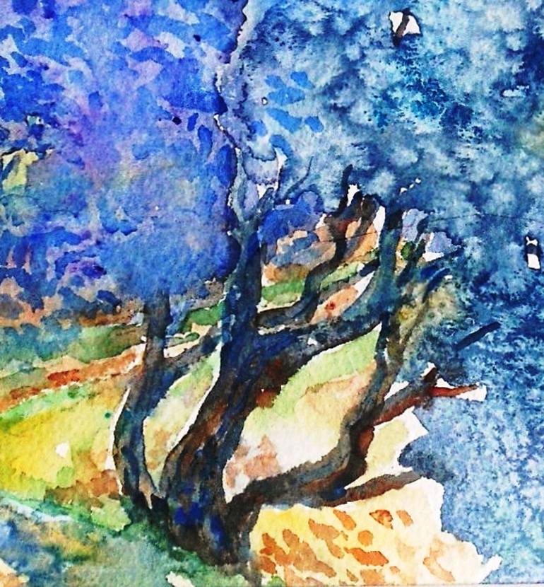 Original Impressionism Landscape Painting by Trudi Doyle