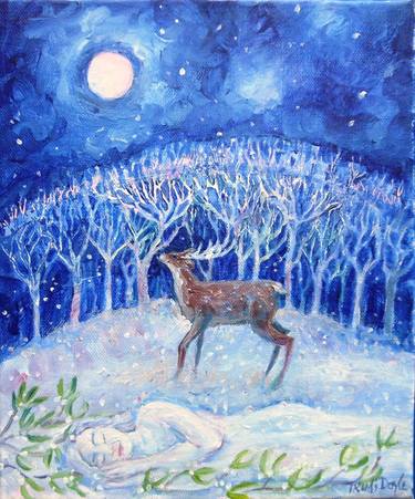 Original Fine Art Fantasy Paintings by Trudi Doyle