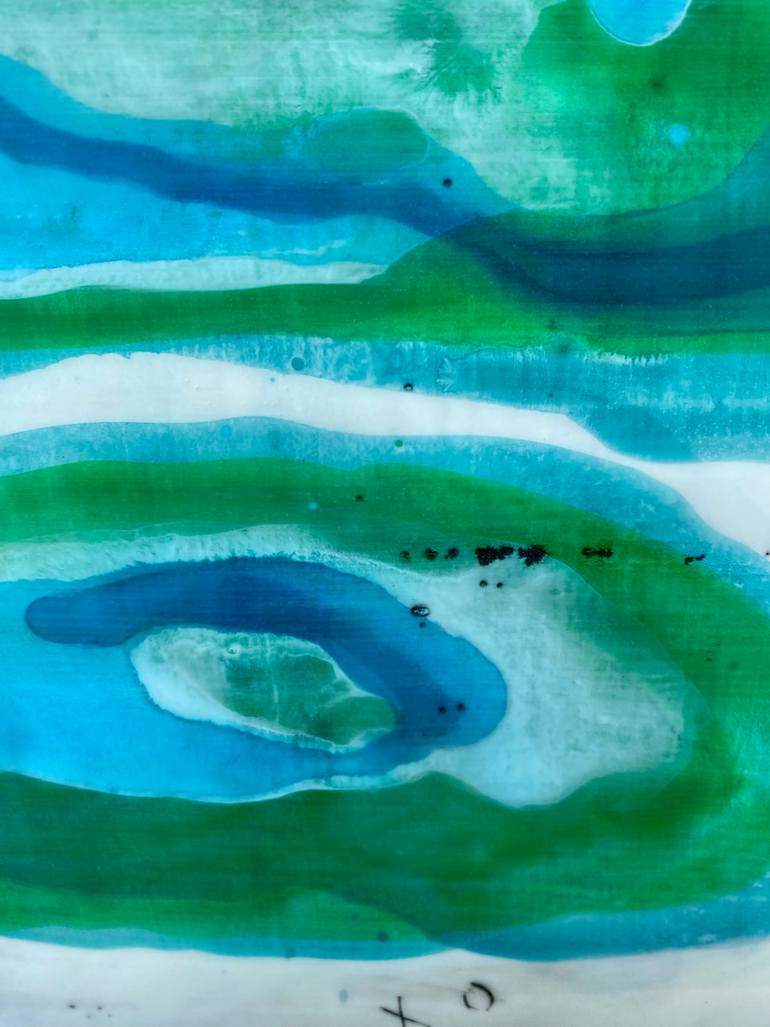 Original Contemporary Abstract Painting by Gina Cochran