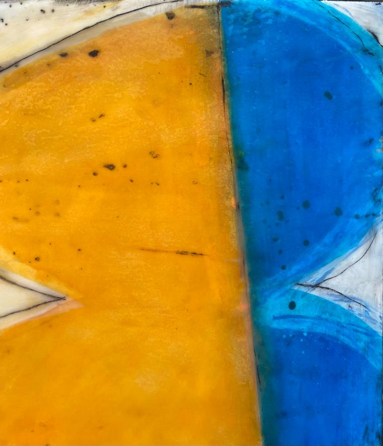 Original Contemporary Abstract Painting by Gina Cochran