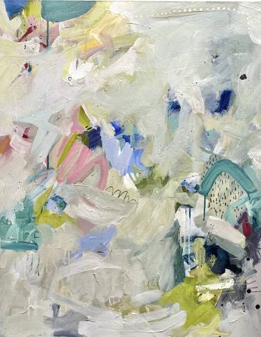 Original Abstract Aerial Paintings by GINA COCHRAN