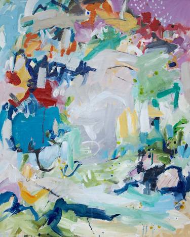 Original Abstract Expressionism Abstract Paintings by GINA COCHRAN