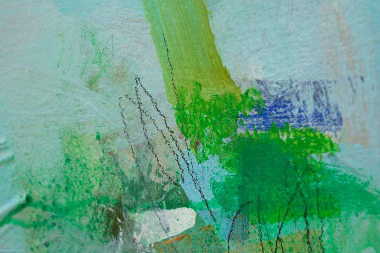 Original Abstract Expressionism Abstract Painting by Gina Cochran