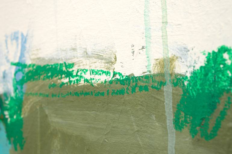 Original Abstract Expressionism Abstract Painting by Gina Cochran