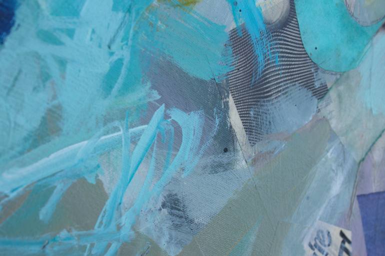 Original Abstract Expressionism Abstract Painting by Gina Cochran