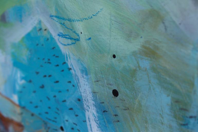 Original Abstract Expressionism Abstract Painting by Gina Cochran