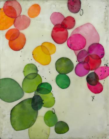 Print of Abstract Floral Paintings by GINA COCHRAN