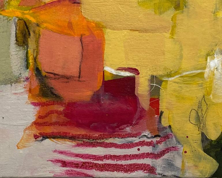 Original Abstract Expressionism Abstract Painting by Gina Cochran