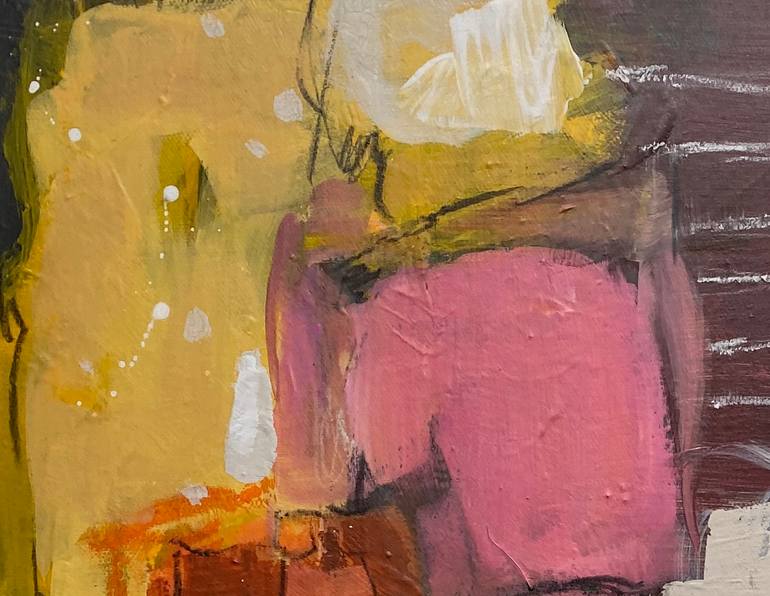 Original Abstract Expressionism Abstract Painting by Gina Cochran