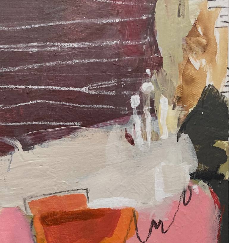 Original Abstract Expressionism Abstract Painting by Gina Cochran