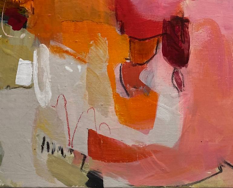 Original Abstract Expressionism Abstract Painting by Gina Cochran