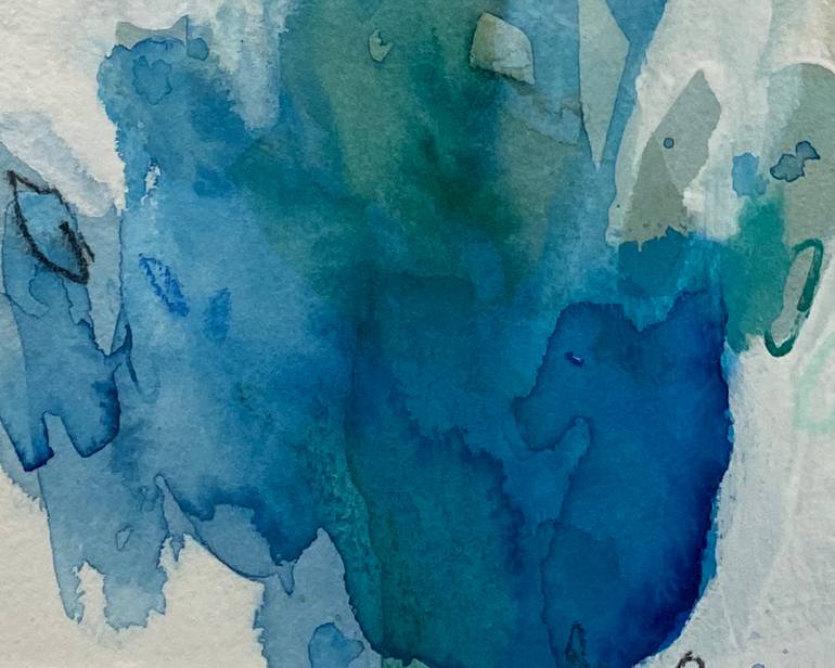 Original Abstract Expressionism Abstract Painting by Gina Cochran