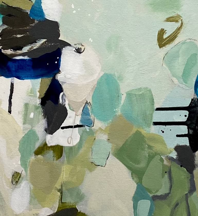 Original Abstract Expressionism Abstract Painting by Gina Cochran