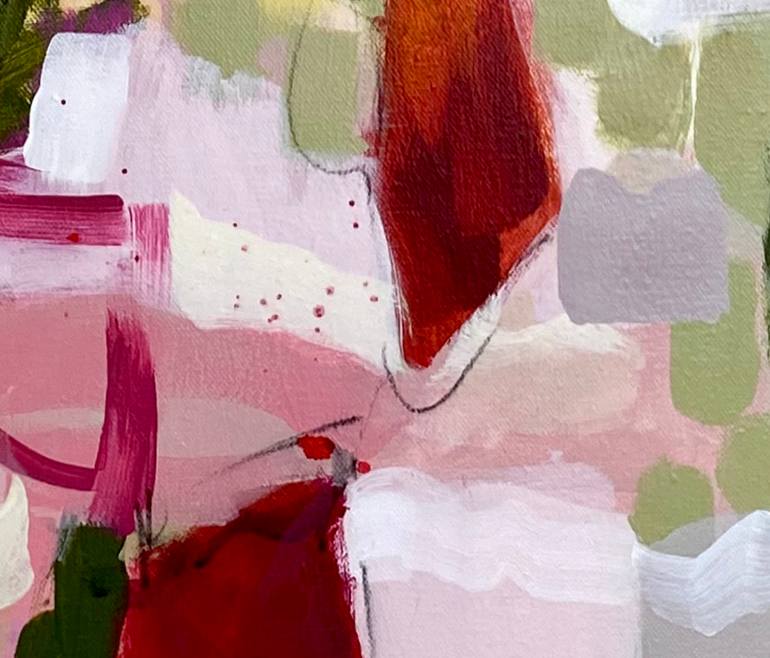 Original Abstract Expressionism Abstract Painting by Gina Cochran
