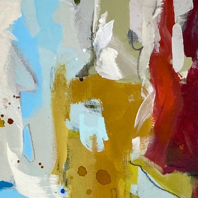 Original Abstract Expressionism Abstract Painting by Gina Cochran