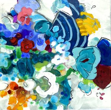 Print of Floral Paintings by GINA COCHRAN