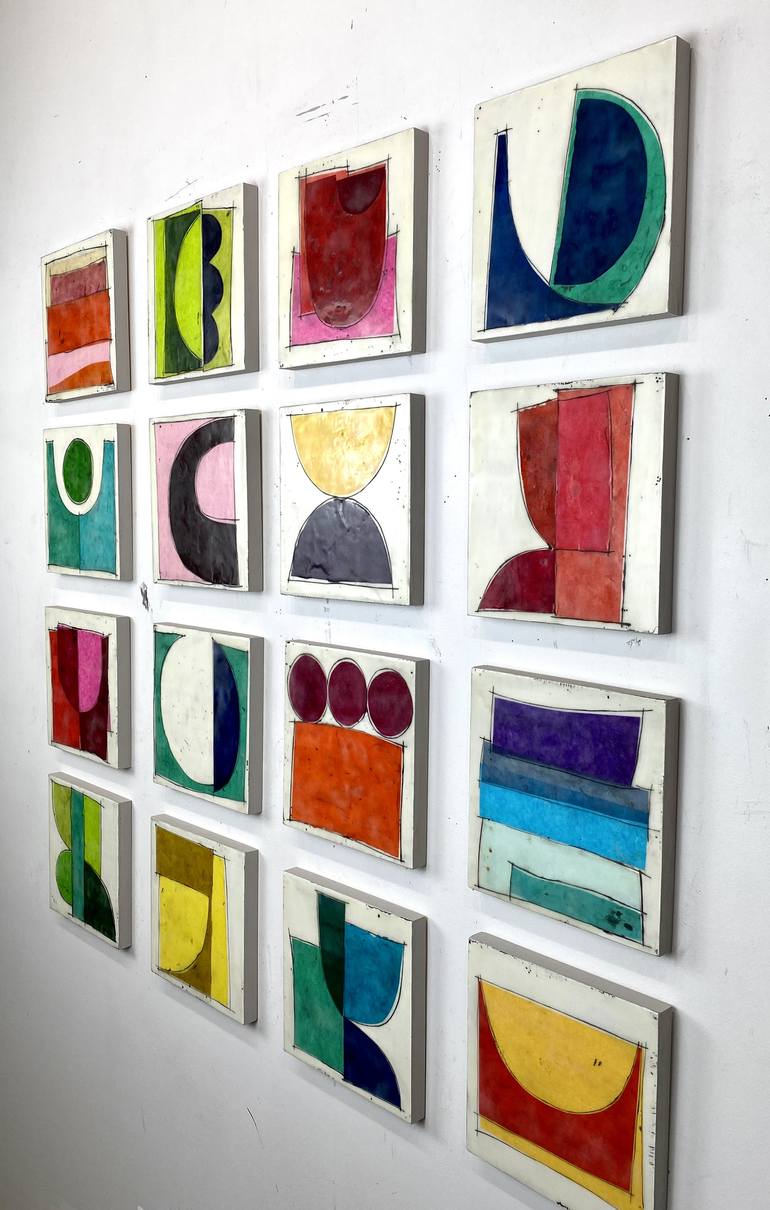 Original Pop Art Abstract Installation by GINA COCHRAN