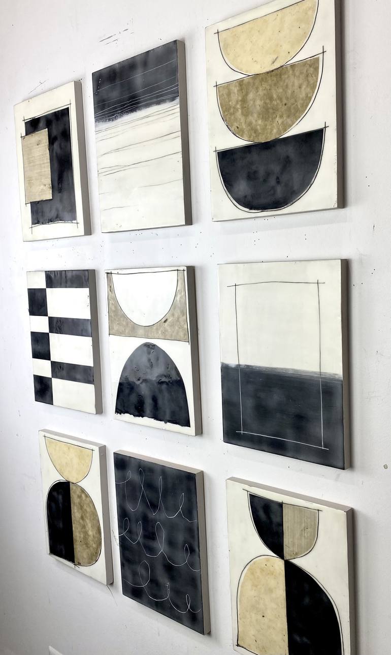 Original Minimalism Abstract Installation by GINA COCHRAN