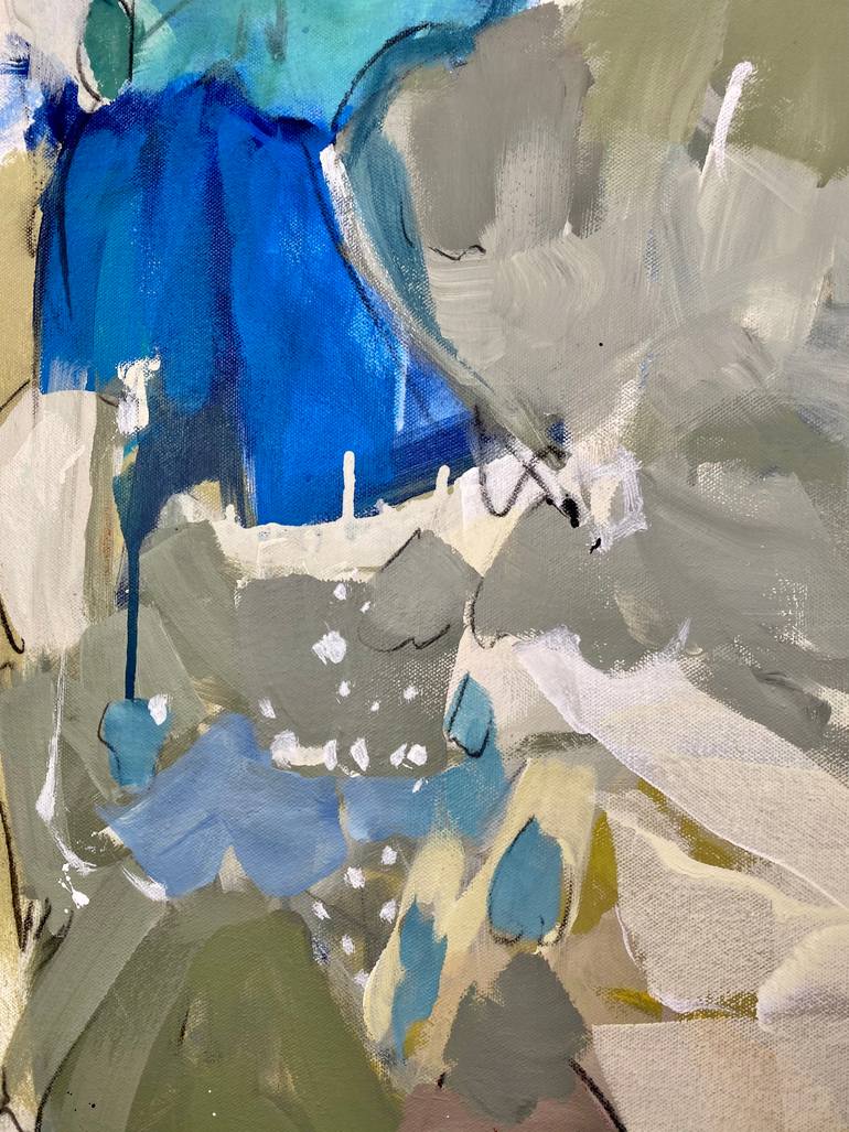 Original Abstract Expressionism Abstract Painting by Gina Cochran