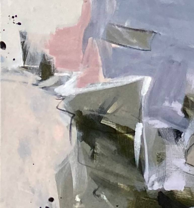 Original Abstract Expressionism Abstract Painting by Gina Cochran