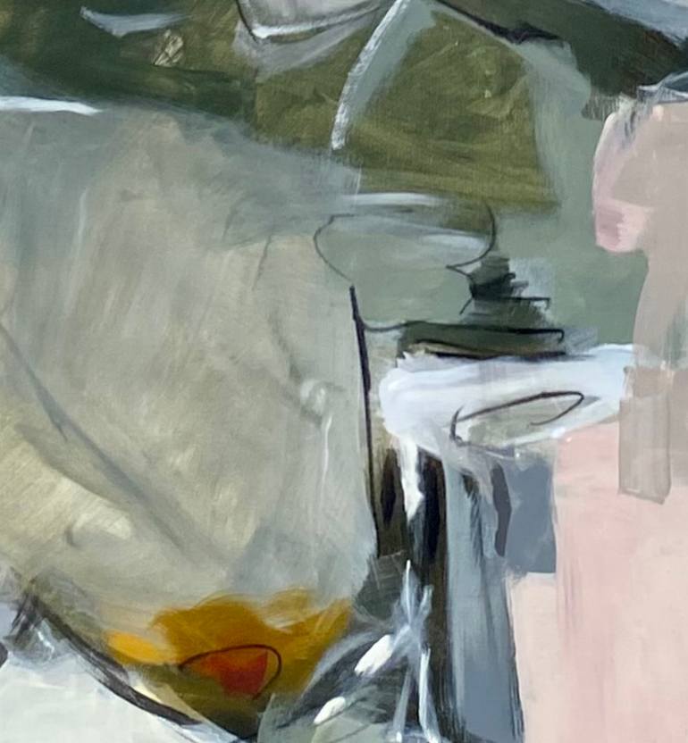 Original Abstract Expressionism Abstract Painting by Gina Cochran